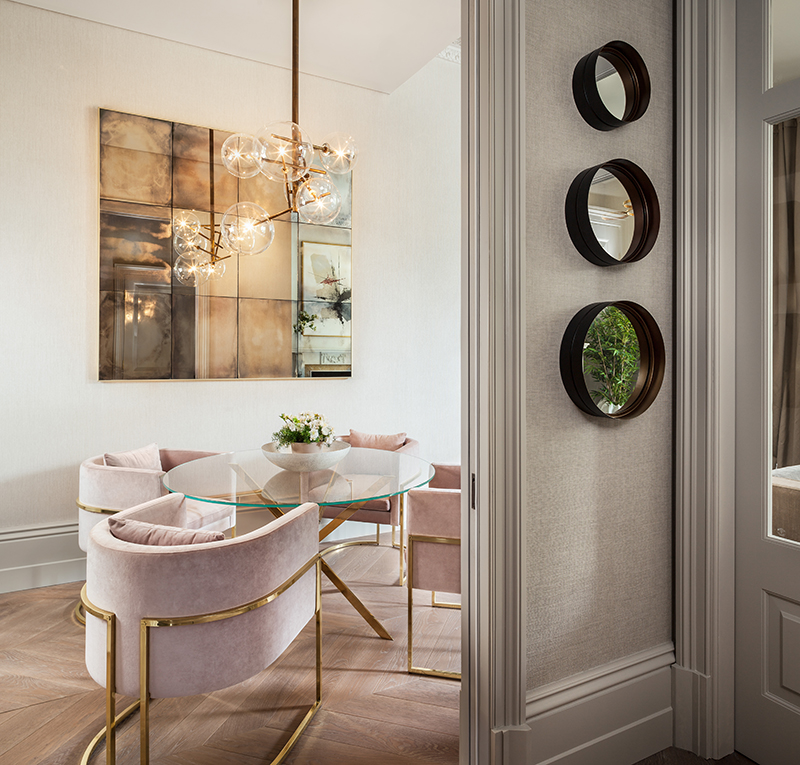 Observatory Gardens apartment photographed for Jo Hamilton Interiors