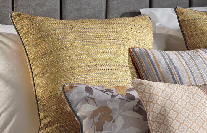 Design Insider SMD Mayfield Ochre pillows