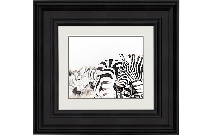 Design Insider Larson-Juhl Coastal Zebra Frame