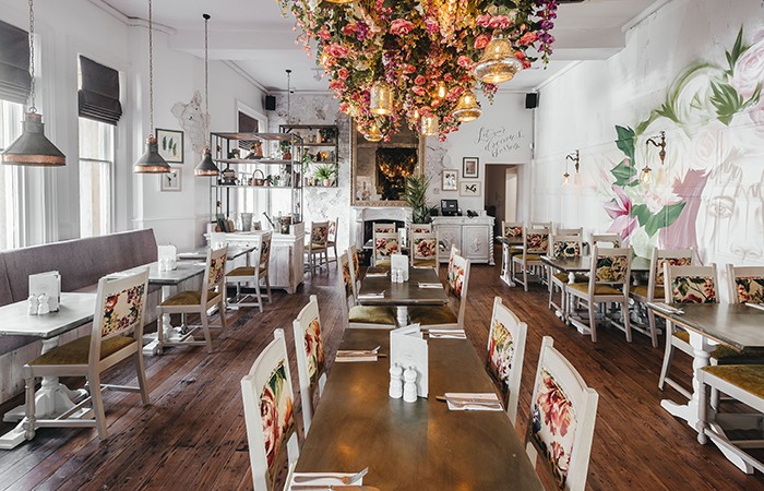 Design Insider Restaurant and bar - The Florist, Liverpool. Furniture by Taylor’s Classics