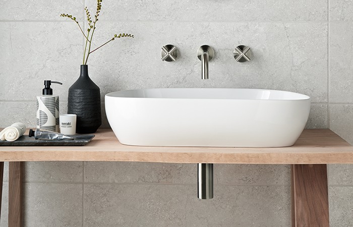 Design Insider VADO Brushed Nickel Basin Mixer