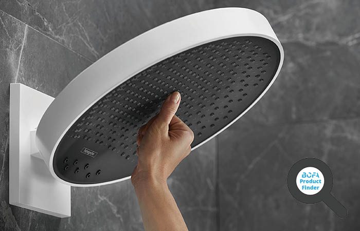 Design Insider hansgrohe Rainfinity circular head PRODUCT